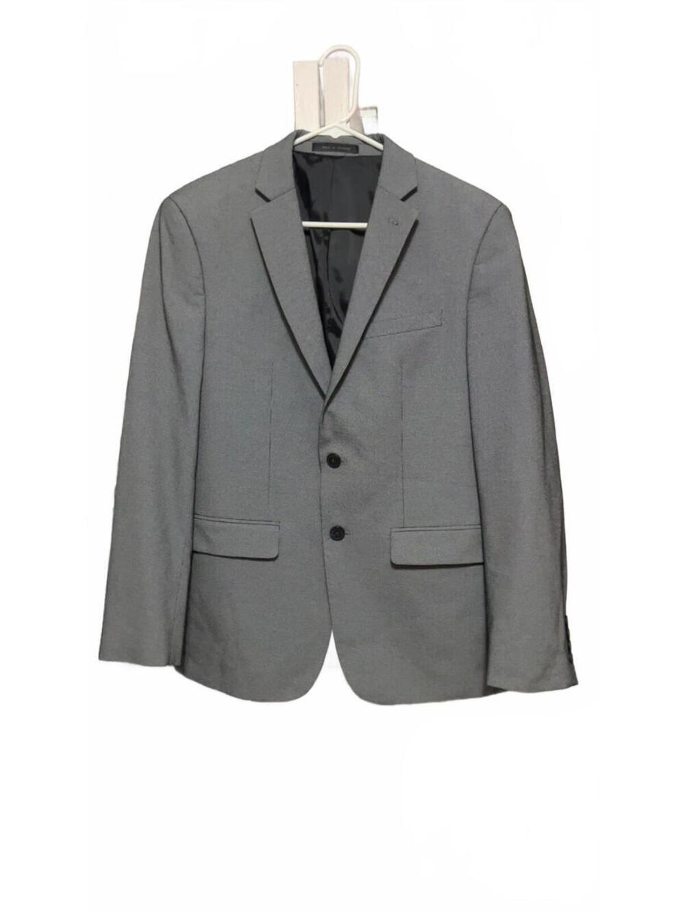 Van Heusen grey slim fit suit jacket